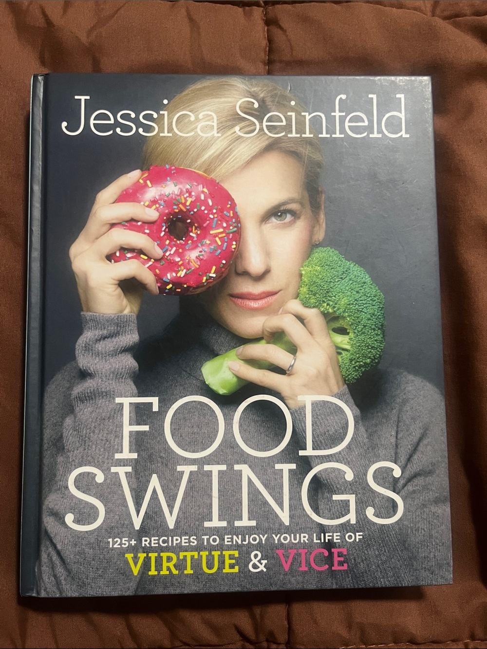 Food Swings Cookbook - Gray Cover